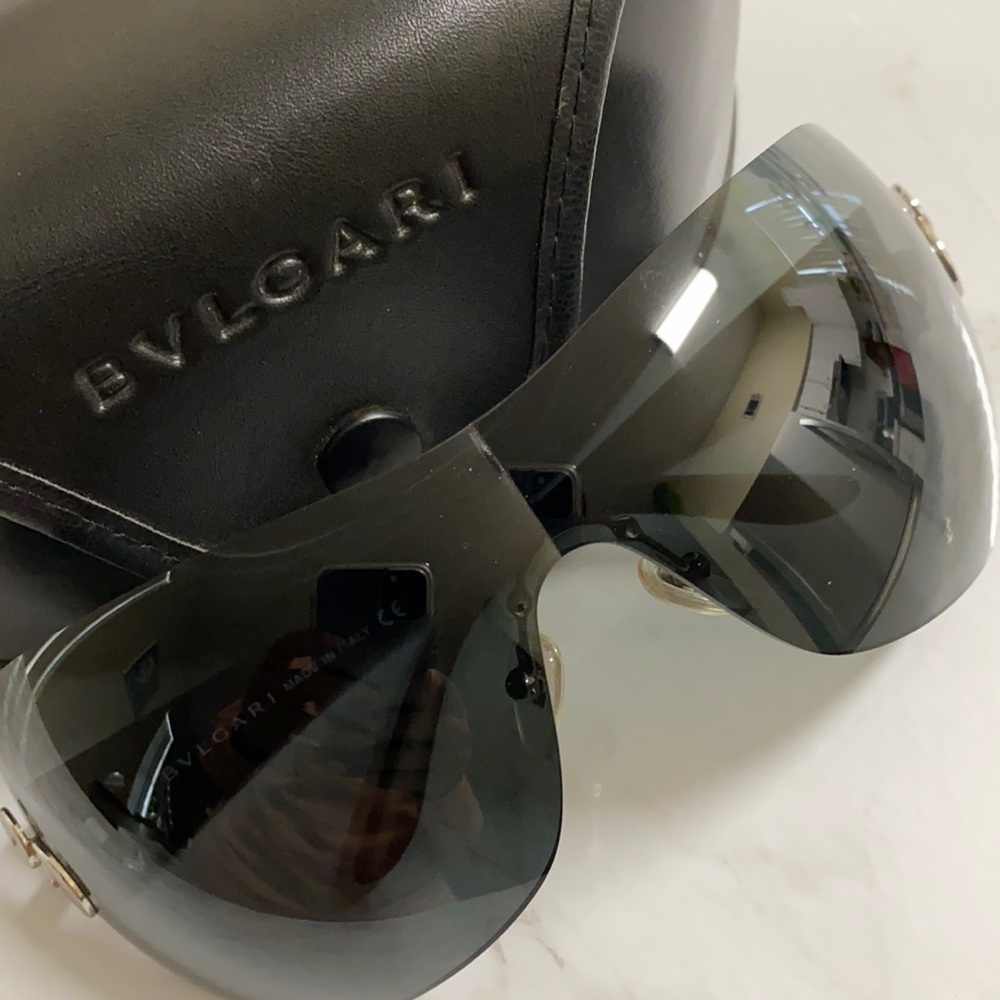 Used BVLGARI sunglass worn three times and stored